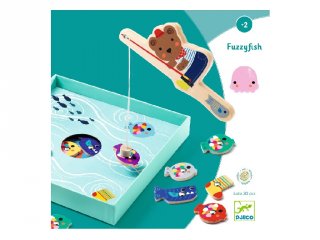 Fuzzyfish horgászjáték, Djeco készségfejlesztő játék - 1613 (2-5 év)