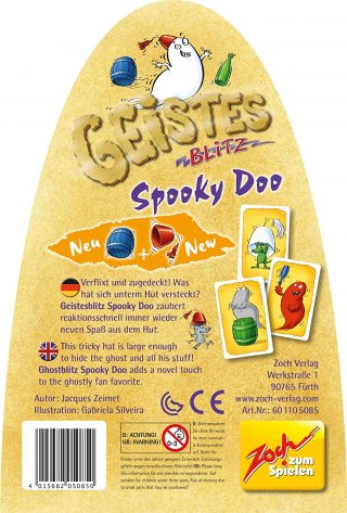 Geistesblitz, Spooky Doo (Zoch, családi kártyás társasjáték, 5-99 év)