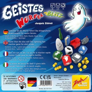 Geistesblitz Würfel, Zoch családi kockajáték (8-99 év)