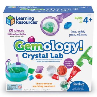 Gemology kristály laboratórium, Learning Resources kísérletező készlet (2950, 4-7 év)