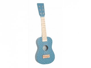 Gitár pasztell kék, fa játékhangszer (Jabadabado, 3-8 év)