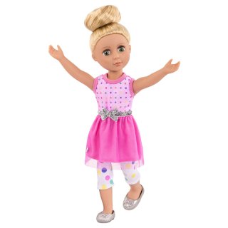 Glitter Girl Stay Sparkly ruhakollekció, babaruha 36 cm-es babához (3-8 év)