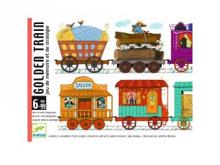 Golden Train Arany vonat, Djeco stratégiai kártyajáték - 5084 (6-99 év)