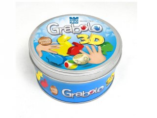 Grabolo 3D (stragoo, memória reflexjáték színekkel és formákkal, 4-10 év)