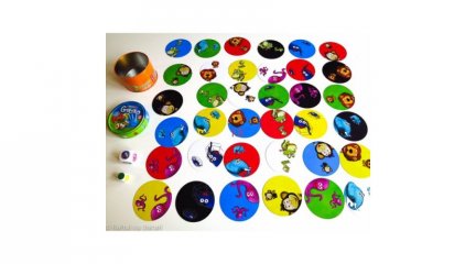 Grabolo Junior memória reflexjáték színekkel és formákkal (GJ001, 3-6 év)