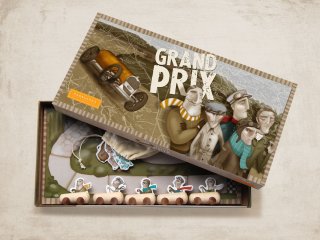 Grand Prix, Marbushka versenyautós társasjáték (6-99 év)