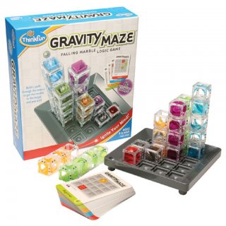 Gravity Maze (Thinkfun, 33447, golyópálya építő logikai játék, 8-99 év)