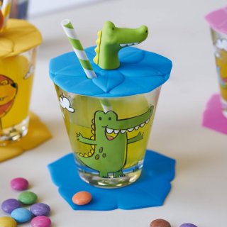 Gyerek pohár készlet 3 részes, Krokodil - Leonardo