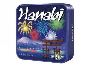 Hanabi fémdobozos, Tűzijáték (Asmodee, kooperatív játék fémdobozban, 8-99 év)