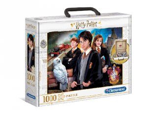 Harry Potter kirakó bőröndben, 1000 db-os puzzle (CLEM, 9-99 év)