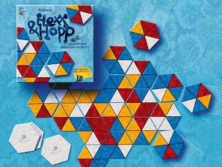 Hexx & Hopp (Drei Hasen, illesztős játék hatszögű lapokkal, 8-99 év)