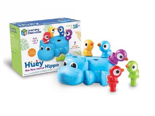 Hippo finommotorika fejlesztő víziló, Learning Resources készségfejlesztő játék (9108, 1,5-3 év)