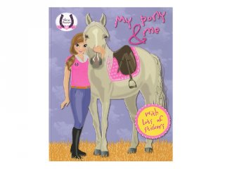 Horses Passion, My Pony and me Purple, matricás foglalkoztató füzet (NAP, 4-10 év)