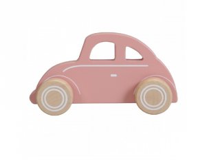 Játék Beetle autó pink, Little Dutch fa szerepjáték (7000, 1-3 év)