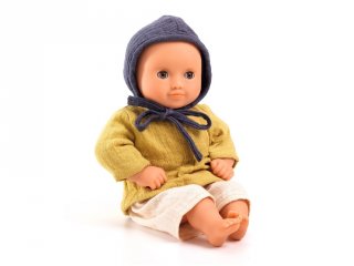 Játékbaba Camomille 32 cm, Djeco szerepjáték - 7877 (18 hó-6 év)
