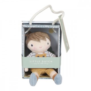 Játékbaba, Jim 10 cm, Little Dutch szerepjáték díszdobozban (4523, 0-4 év)