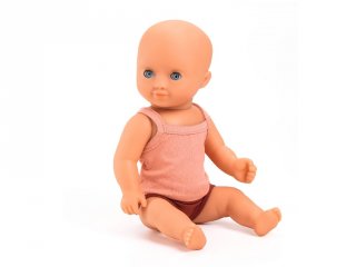 Játékbaba Prune 32 cm, Djeco fürdethető szerepjáték - 7882 (18 hó-6 év)