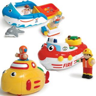 Játékhajók, 3 in 1 (Wow Toys, 3 hajó egyben, 1-5 év)