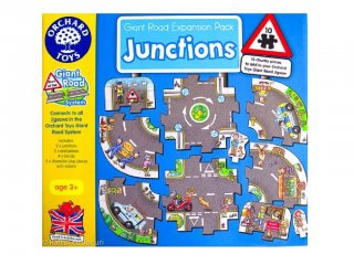 Játszószőnyeg puzzle, Csomópontok (Orchard, 10 db-os óriás puzzle, 2-6 év)