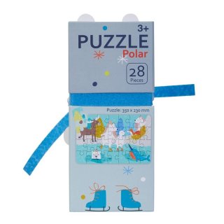 Jegesmedve puzzle, 28 db-os kirakó (Avenir, 3-5 év)