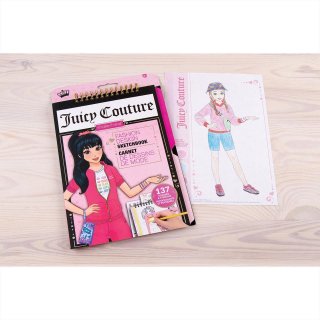 Juicy Couture divattervező füzet, kreatív szett (MIR4426, 8-16 év)