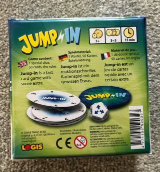 Jump in, Logis gyorsasági, számolós társasjáték (7-14 év)