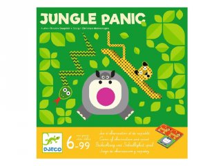 Jungle panic, Djeco gyorsasági megfigyelős társasjáték - 8577 (6-99 év)