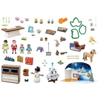 Karácsonyi sütögetés Playmobil Adventi naptár