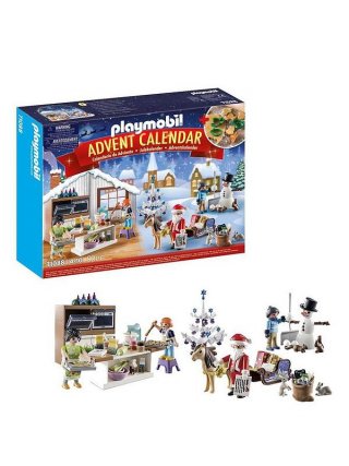Karácsonyi sütögetés Playmobil Adventi naptár