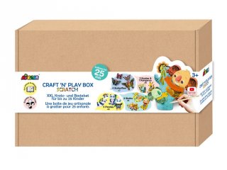 Karckép készítő kreatív doboz XXL méret, 25 gyerek részére (Avenir, 3-7 év)