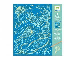 Karckép technika Tenger világa, Djeco kreatív készlet - 9729 (6-11 év)