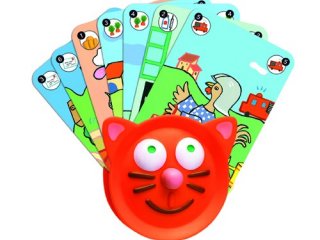 Kártyatartó (Djeco, 5997, kártyafogó gyerekeknek, 3-6 év)