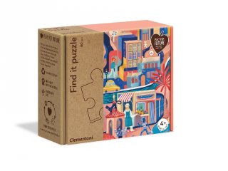 Képkereső kirakó Tél, 60 db-os puzzle (CLEM, 4-7 év)