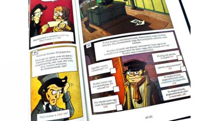 Képregényes kalandok: Sherlock & Moriarty Társak, logikai játék (14-99 év)