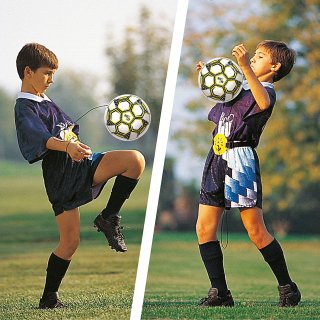 Kick off Övre erősíthető gumi focilabda 20 cm, mozgásfejlesztő sportjáték 