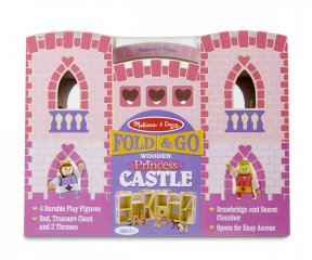 Királylány kastély, kinyitható Melissa&Doug fa épület szerepjátékhoz (3708, 3-7 év)
