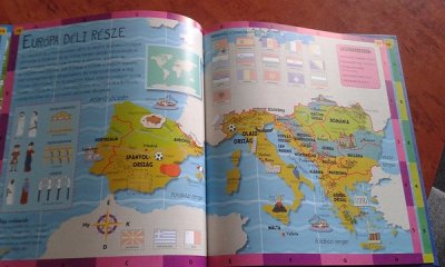 Kis világjáró atlasz, matricás foglalkoztató a világ játékos felfedezéséhez (MO, 6-10 év)