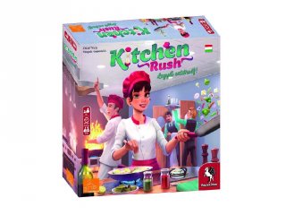 Kitchen Rush, kooperatív családi társasjáték (8-99 év)