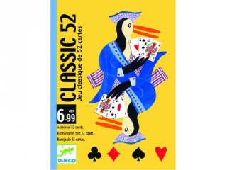 Klasszikus francia kártya (Djeco, 5100, kártyajáték, 8-99 év) - KIFUTÓ!