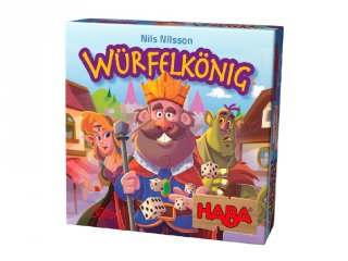 Kockakirály, Würfel König (Haba, trükkös kockajáték, 8-99 év)