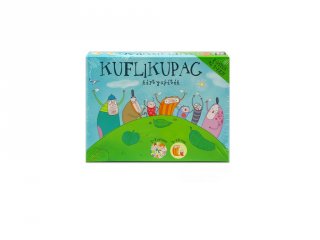 Kuflikupac kártyajáték, 4 az 1-ben társasjáték (Pagony, 3-10 év)