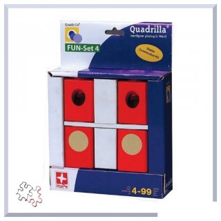 Különleges kiegészítő készlet (Hape, Quadrilla, Fun set 4, kiegészítő készlet a Quadrilla golyópályáihoz, 4-99 év)