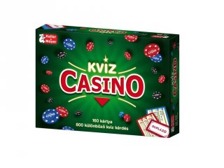 Kvíz Casino, Keller & Mayer blöffölős, pókeres partijáték (9-99 év)