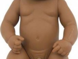 Latin-amerikai fiú baba haj nélkül, 32 cm (miniland, Newborn Baby Doll Hispanic Boy, babajáték, 3-8 év)