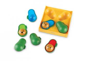 Learn-A-Lot Avocados, fedezd fel az érzelmeket! babajáték (6806, Learning Resources, 1,5-4 év)