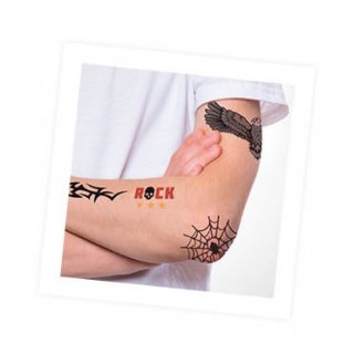 Lemosható tetoválás fiúknak, Buki kreatív készlet