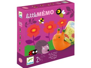 Little mémo (Djeco, 8552, memória társasjáték, 2-5 év)