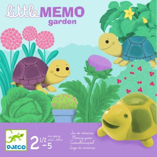 Little Memo Garden Egy kis rejtegetés, Djeco első társasjáték - 8559 (2-5 év)