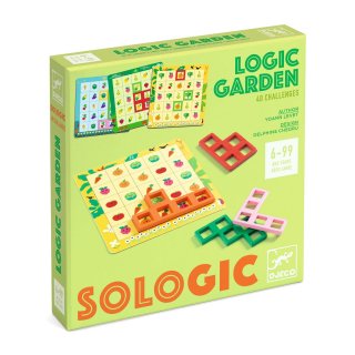 Logic garden, Djeco egyszemélyes logikai játék - 8520 (6-99 év)