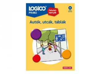 LOGICO Primo Autók, utcák, táblák (1247, fejlesztő feladatlapok, 5-7 év)